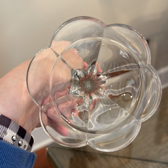 1983 Ebeling & Reuss Co, Full Lead Crystal Floral Candlesticks, Pair - Picture 6 of 16